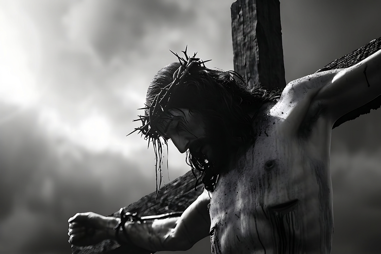Jesus dying on the cross